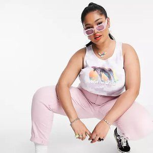 New Girl Order Dolphin  Cropped Tank Top! Size 20!